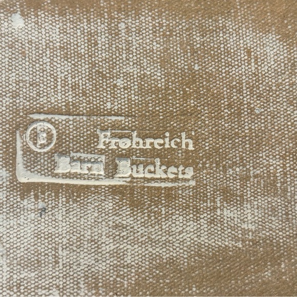 VINTAGE Rustic Country French Pottery Planter Vase - by Frohreich Barn Buckets - Picture 6 of 8